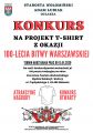 Konkurs na projekt T-Shirt z okazji 100-lecia Bitwy Warszawskiej., 